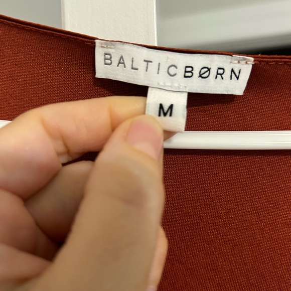 Baltic born sunset terracotta dress M brides maids fall dress - Picture 7 of 14